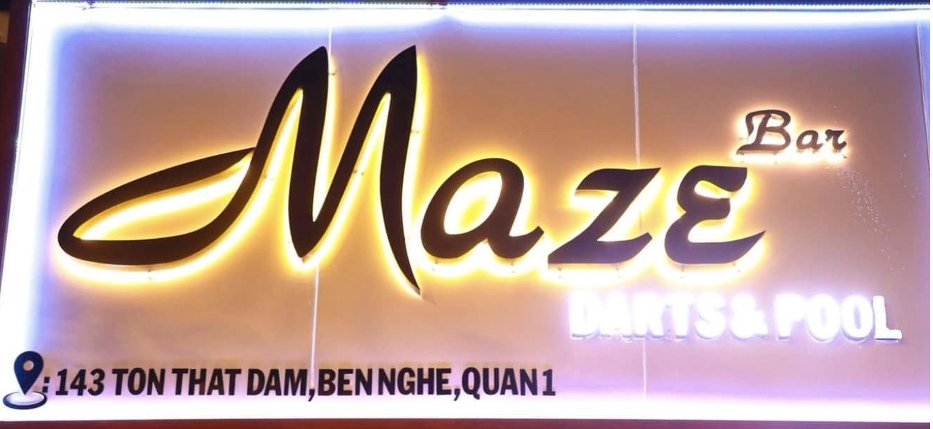 Maze Darts & Pool – 36 Ton That Thiep, Ben Nghe, District 1, HCM (Saigon)
